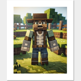 Great farmer in the world - Minecraft Posters and Art